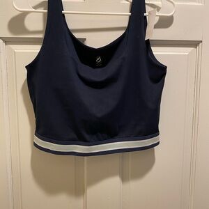 Best offer Women's Navy Blue Crop Top